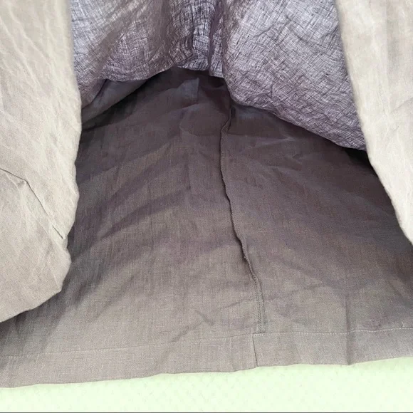 BALTIC BLOOM 100% LINEN DRESS SIZE XXL Boho Lagenlook Minimalist Modern - Picture 3 of 10